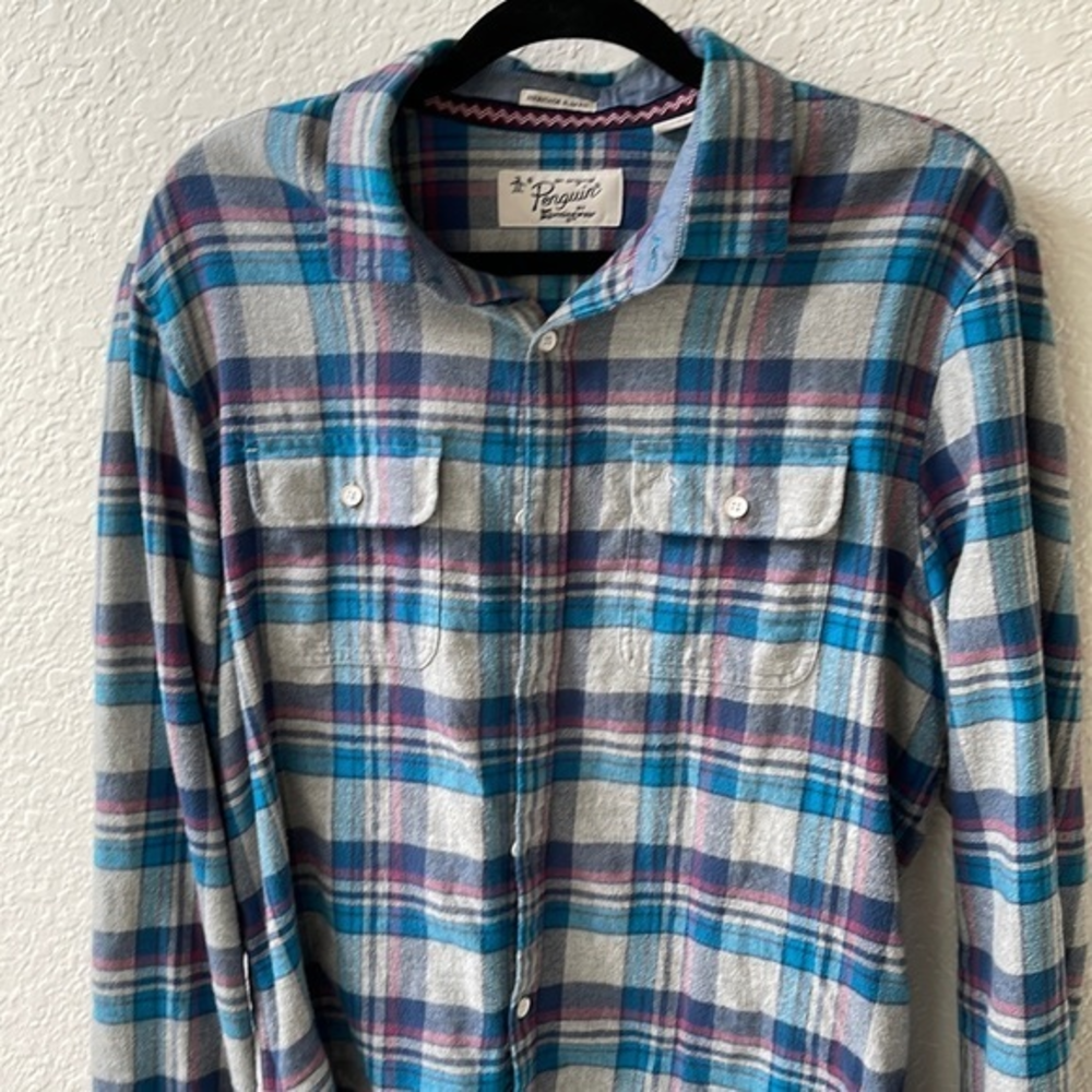 Penguin Flannel Heritage Slim‎ Fit Size L